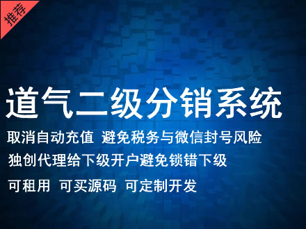 桃园县道气二级分销系统 分销系统租用 微商分销系统 直销系统